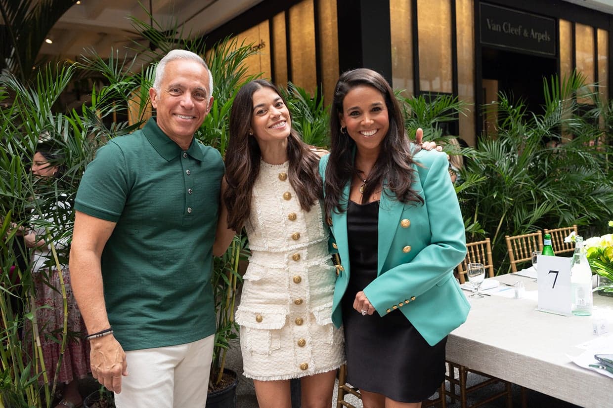 Geoffrey and Margaret Zakarian with Stephanie Sayfie Aagaard.