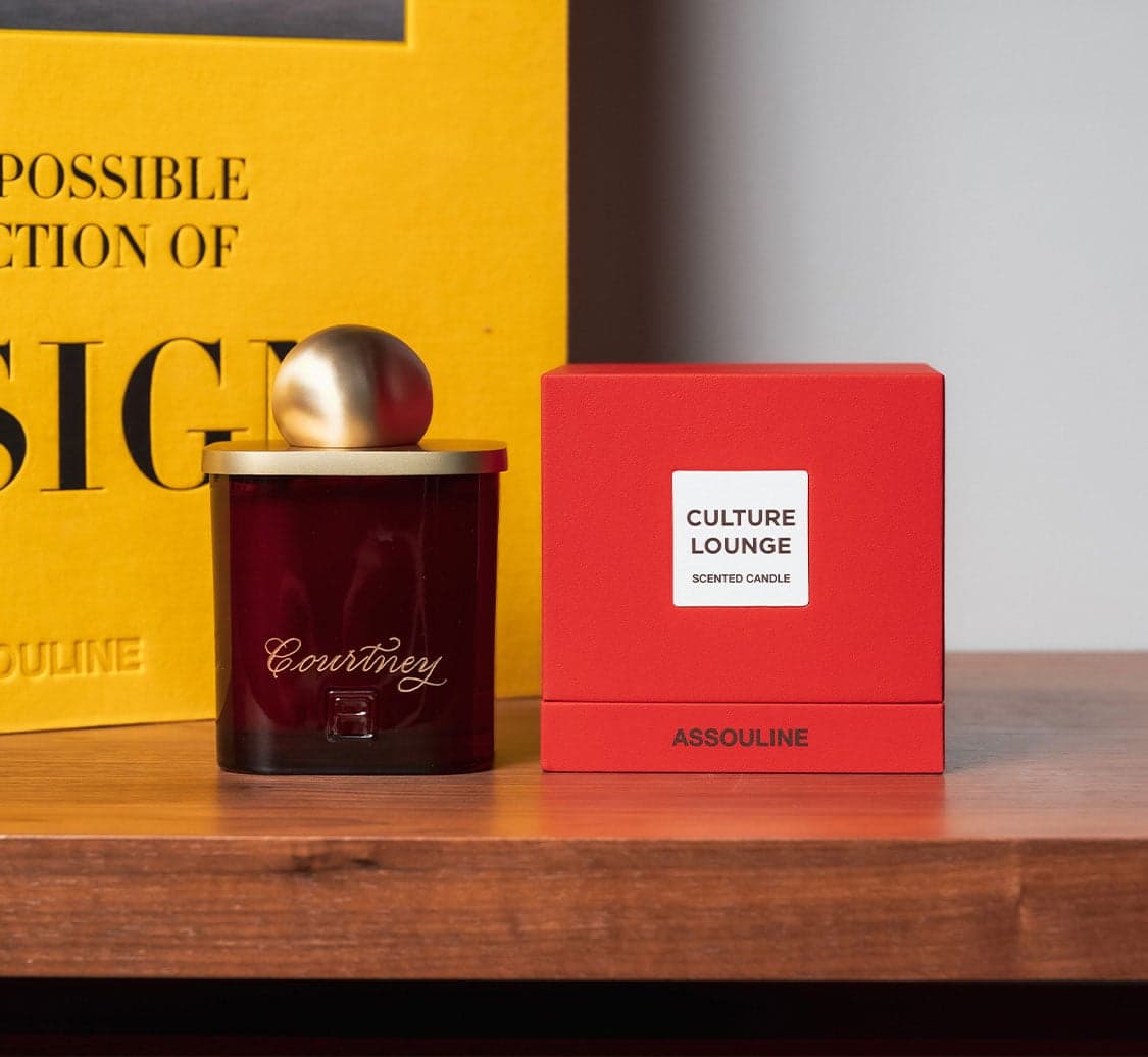 Holiday Home Fragrances Engraving at Assouline